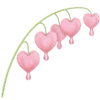 Gebroken hartje knollen / Dicentra