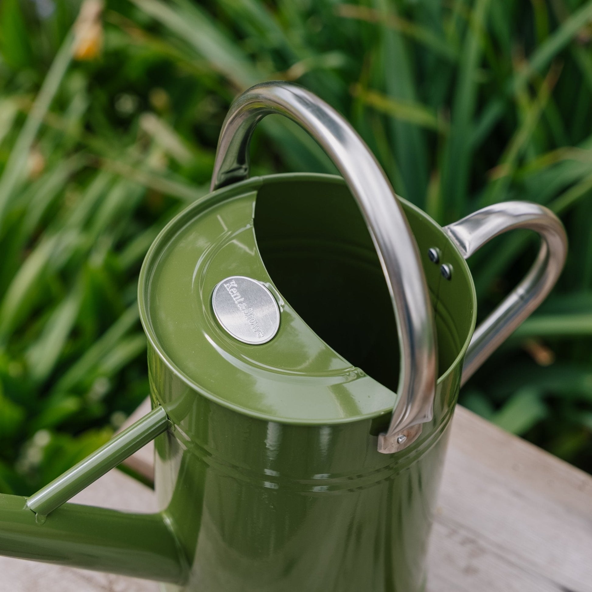 Metalwaterkan, 4,5 L, mosgroen