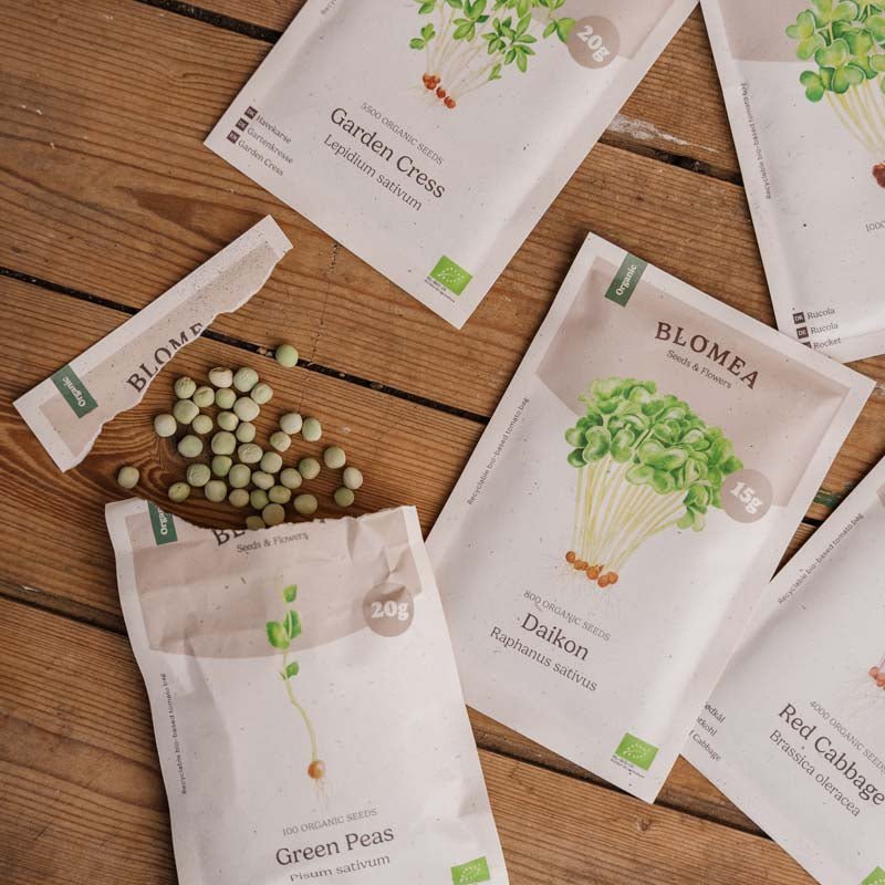 Microgroentebox met kiemschaal