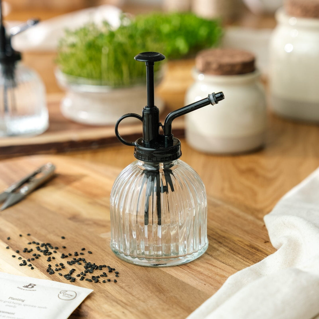 Microgroenten verstuiver