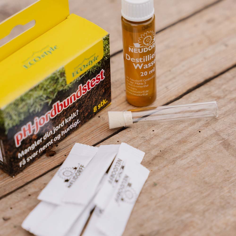 PH bodemanalyse 8 tests
