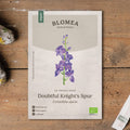 Ridderspoor zaden 'Doubtful Knight's Spur' - 200 biologische zaden