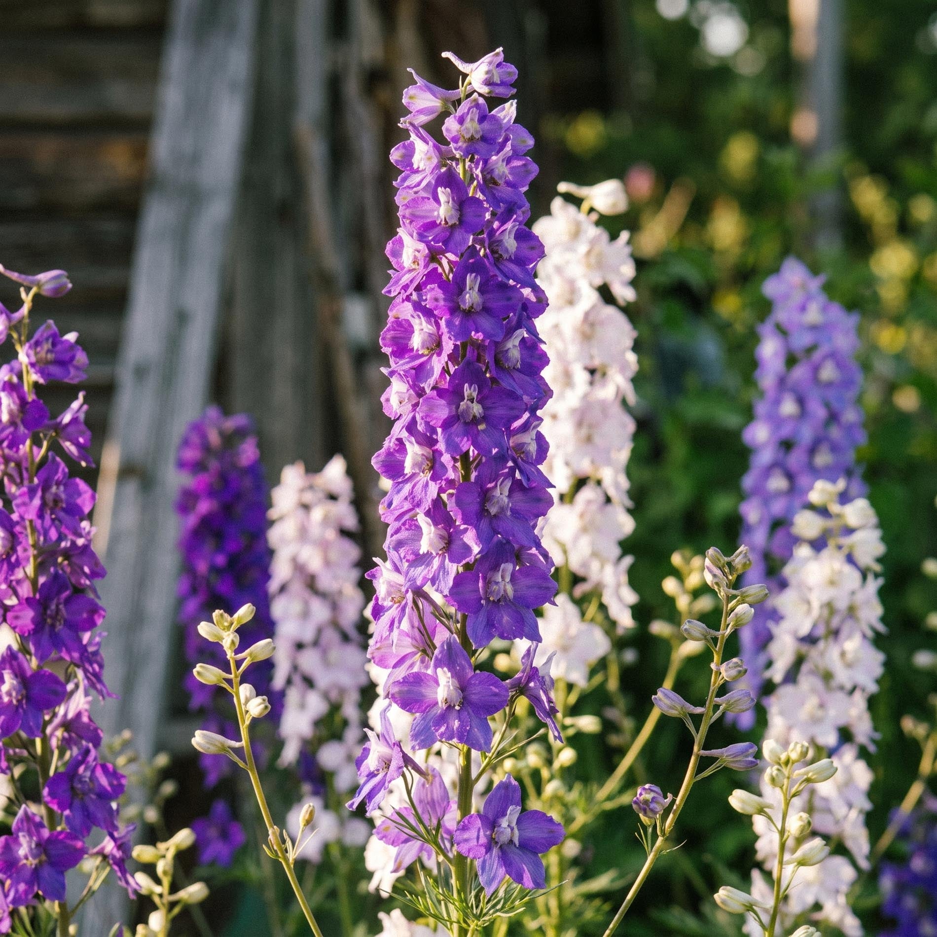 Ridderspoor zaden 'Larkspur' - 90 biologische zaden