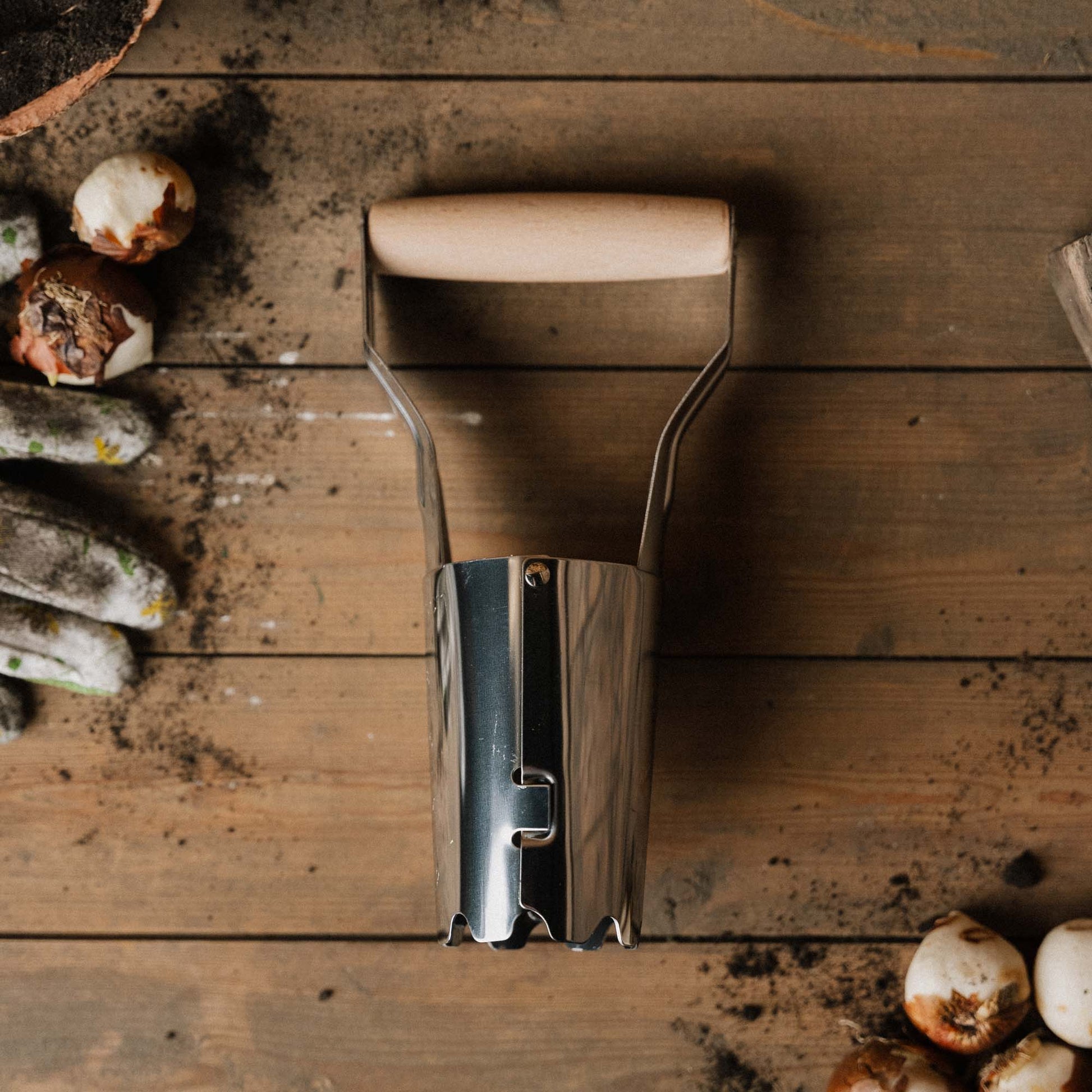 Roestvrijstalen bolplantentang