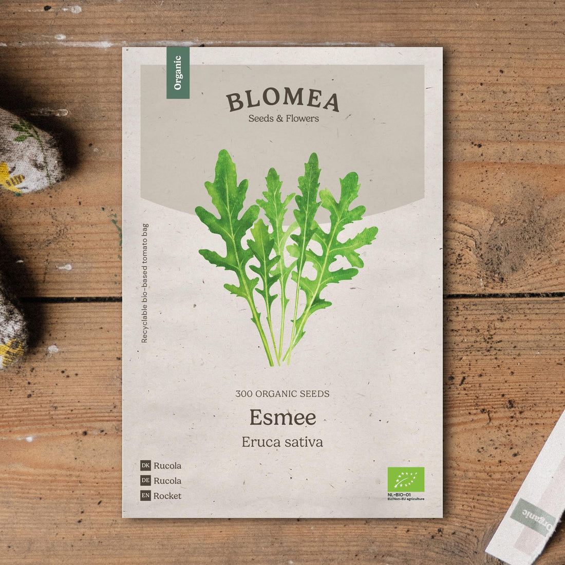 Rucola zaden 'Esmee' - 300 biologische zaden