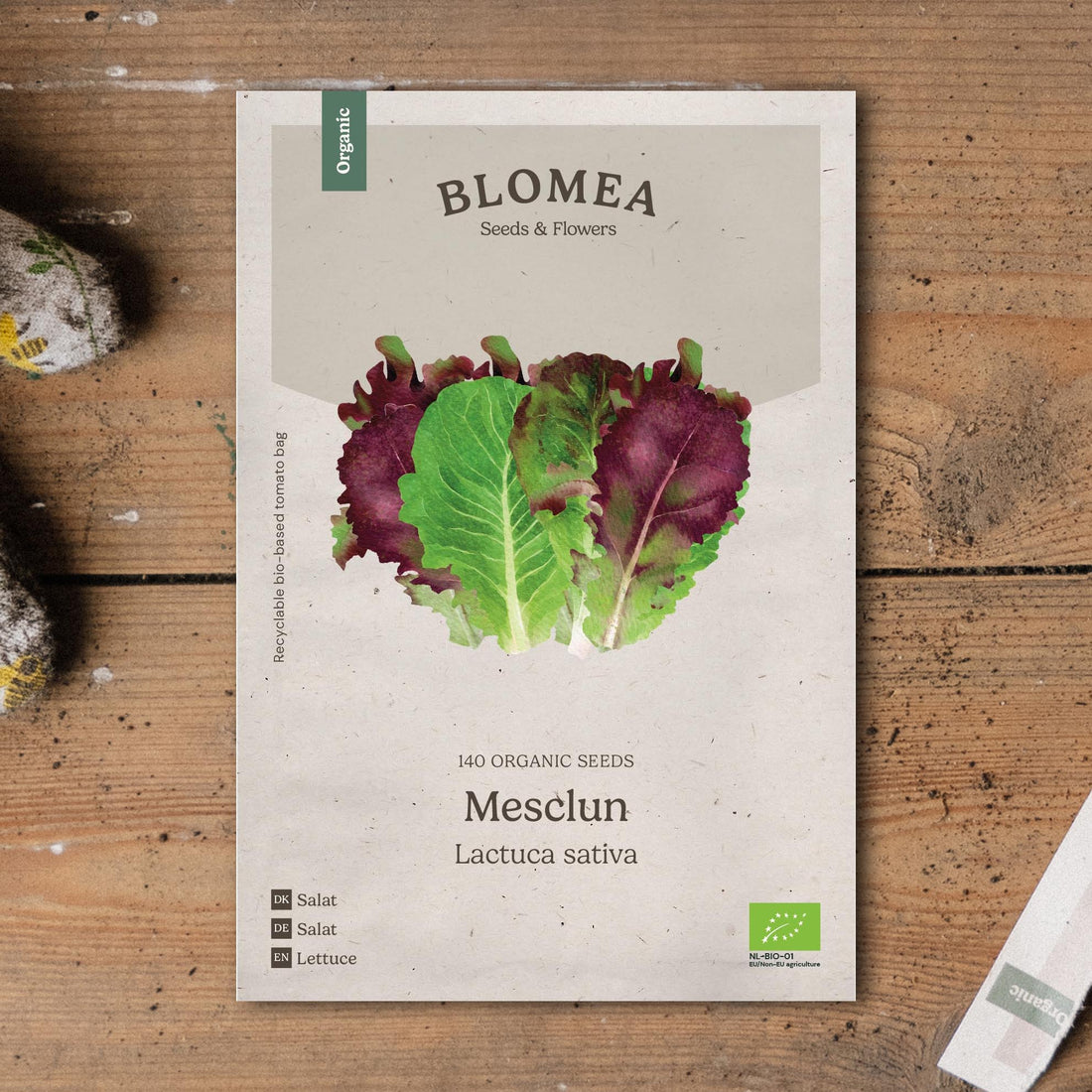 Slazaad 'Mesclun' - 140 biologische zaden