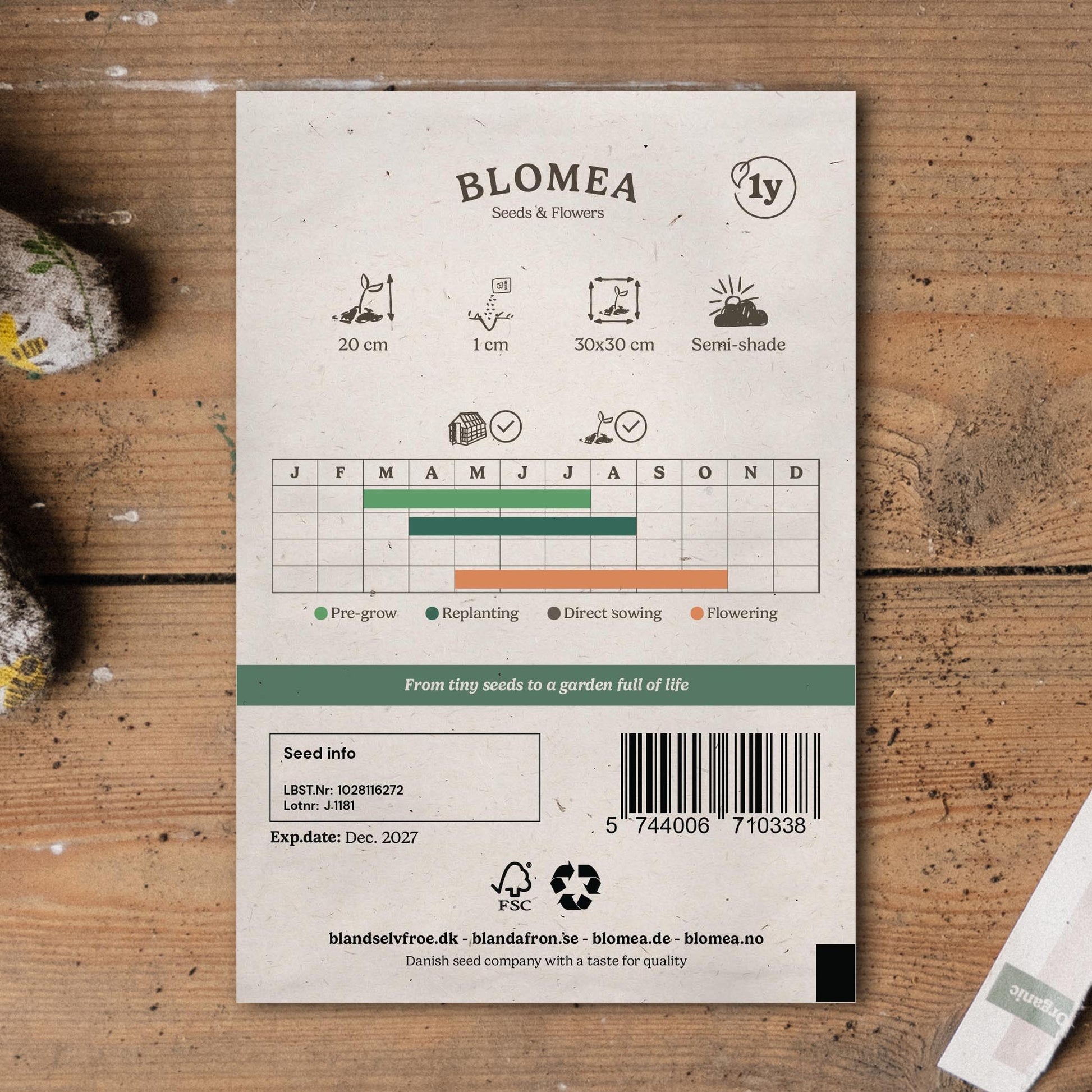 Slazaad 'Salad Bowl' - 100 biologische zaden