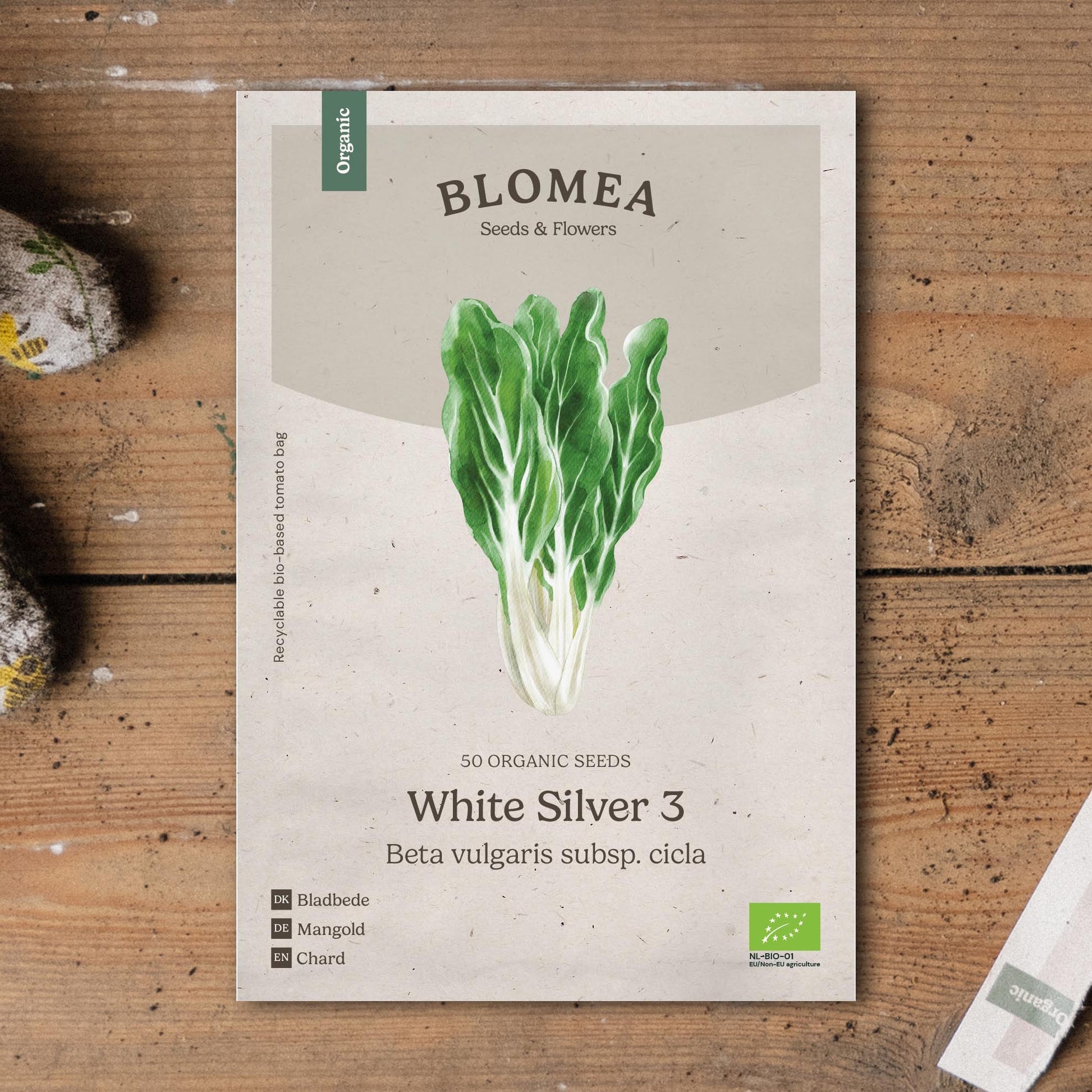 Snijbiet zaden 'White Silver 3' - 50 biologische zaden