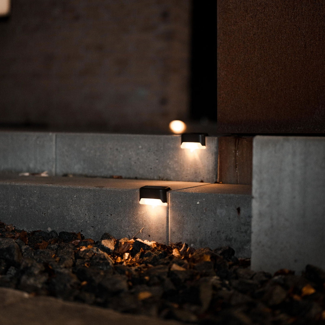 Solar LED Trappenverlichting 4 stuks