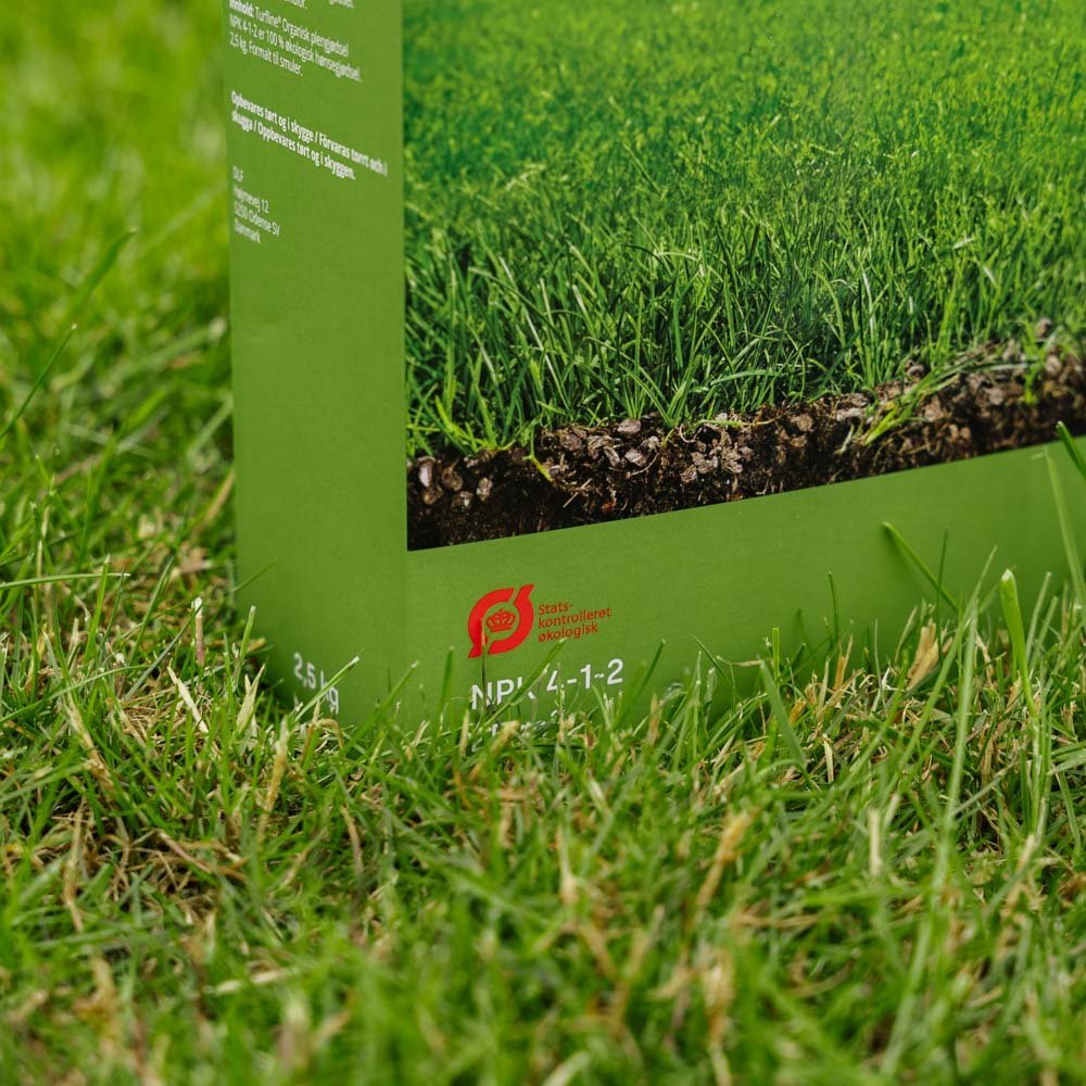 Turfline Organische gazonmeststof 4/1/2, 2,5 kg