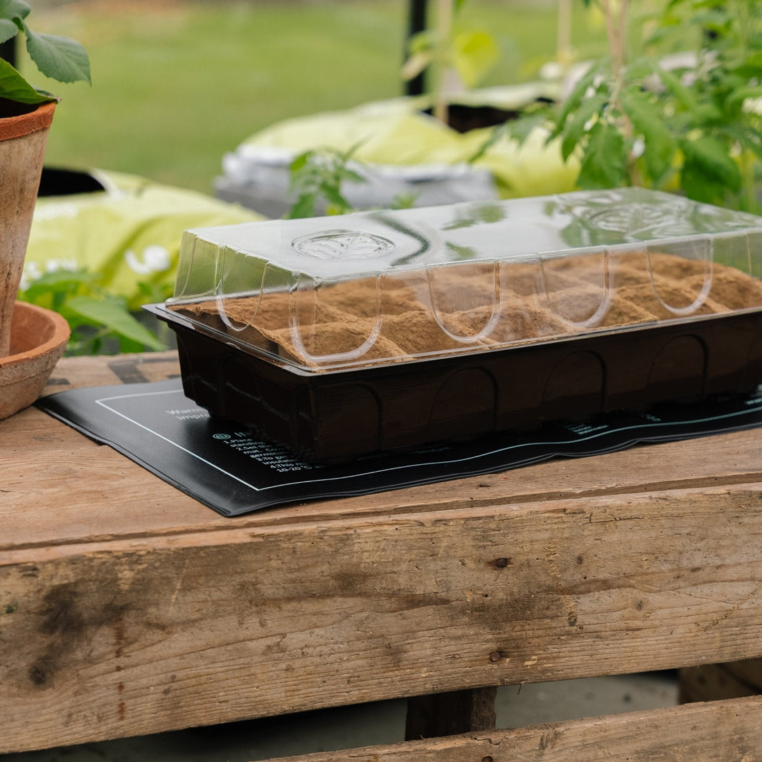 Verwarmingsplaat voor voorkieming, 21W