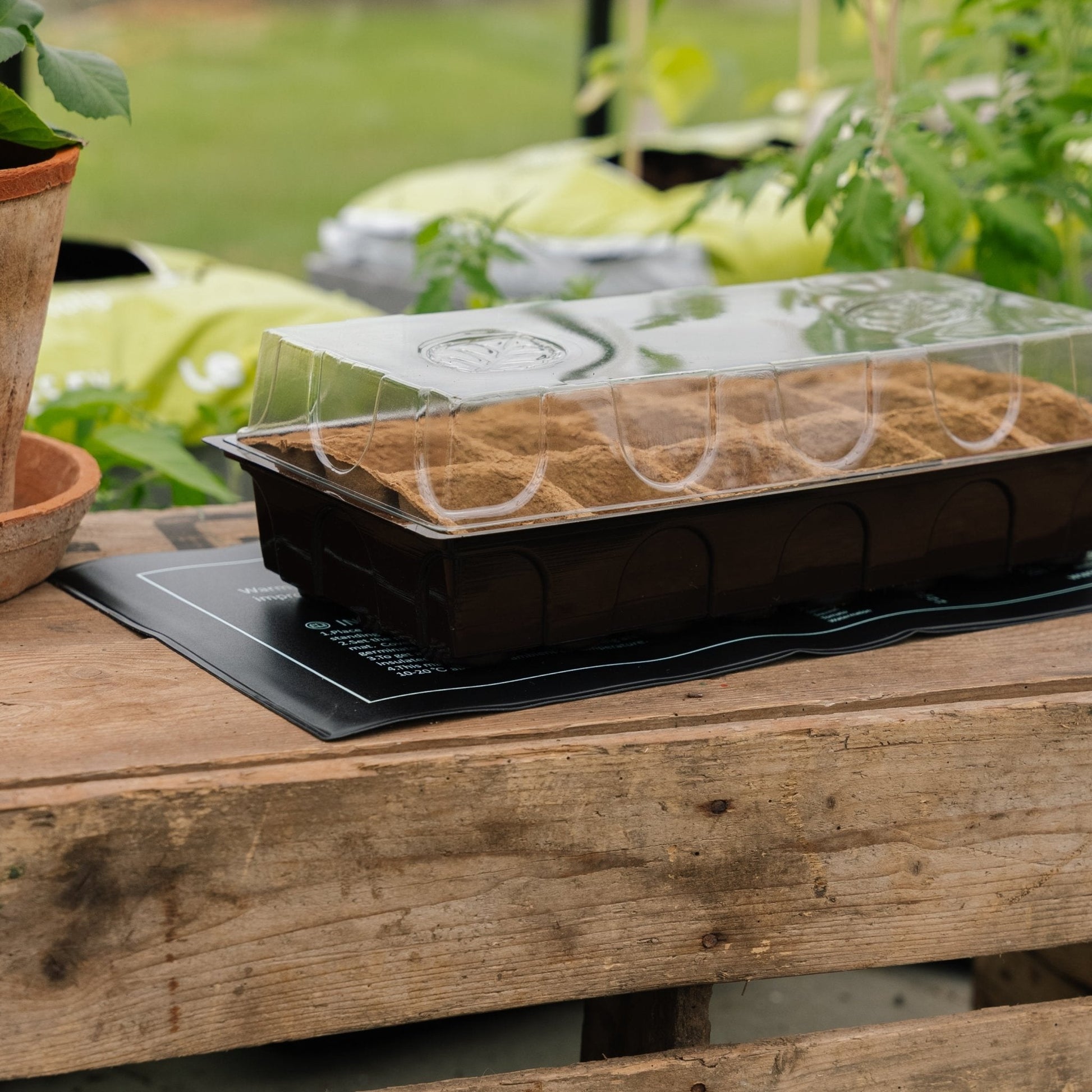 Verwarmingsplaat voor voorkieming, 21W